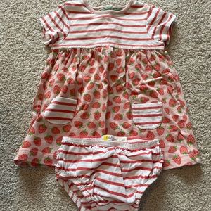 Baby Boden Dress & Diaper Cover, 3-6